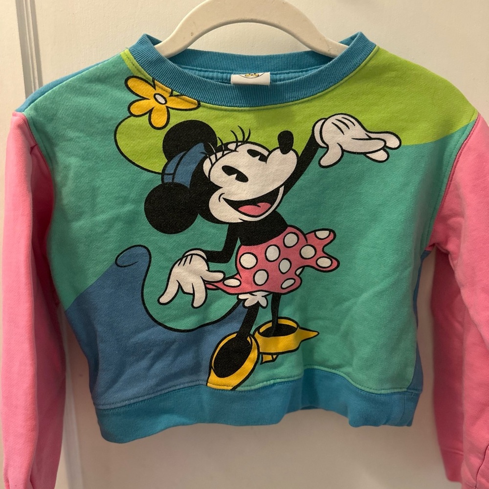 Disney Minnie Mouse Colorful Kids Shirt